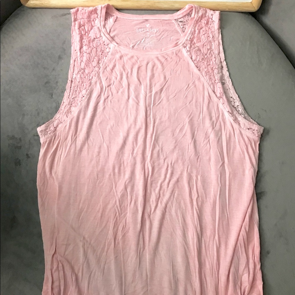 American Eagle Pink Tank